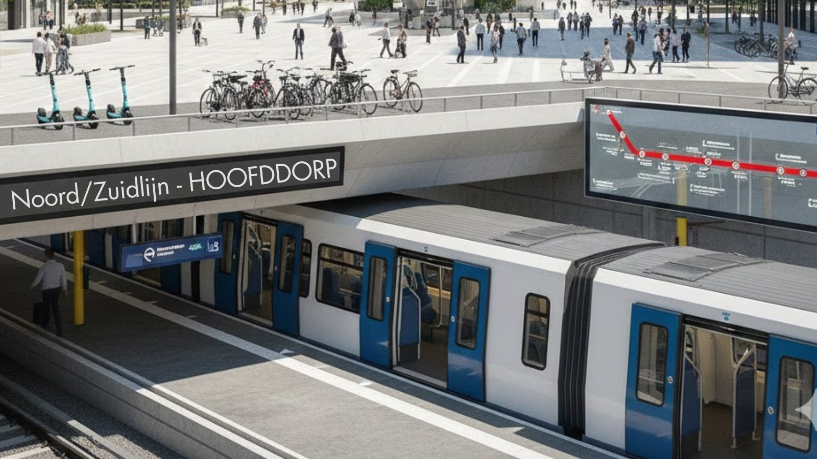Komt de Noord/Zuidlijn straks écht naar Hoofddorp?